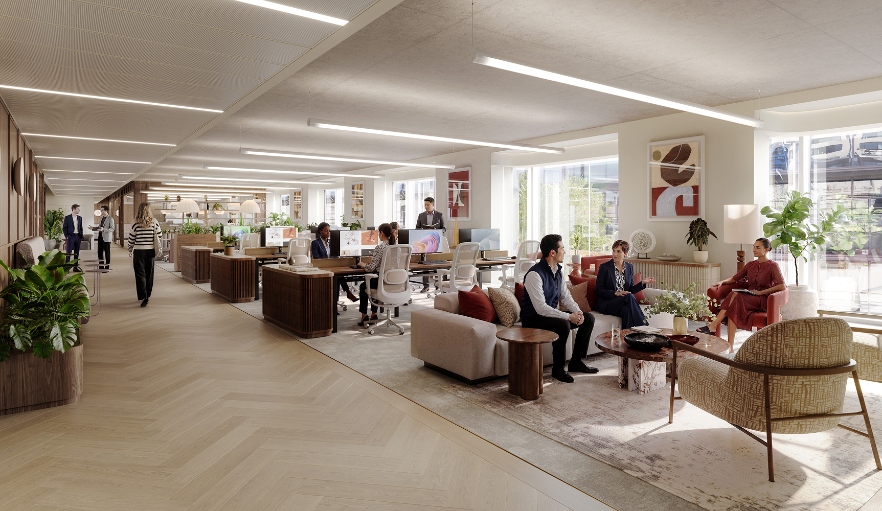 Indicative Cat B Office CGI